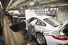 Production Porsche GT3 Cup in Stuttgart-Zuffenhausen 